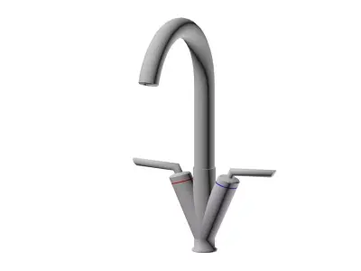 Kitchen and bathroom Tap 6 3D model