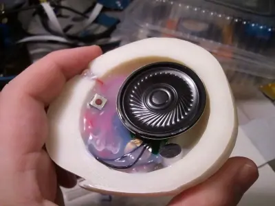 Ducky Swimming - Voice enabled version Free 3D print model