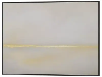 Set of 3 Abstract Paintings in Frames 3D model 137