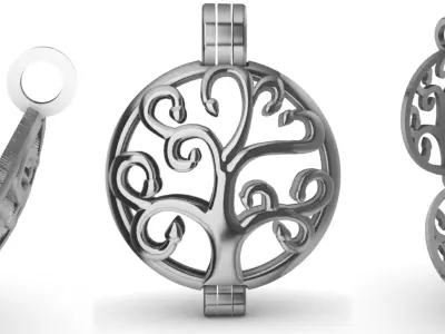 Flower Reliquary  3D print model