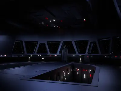 Super Star Destroyer Bridge 3D model