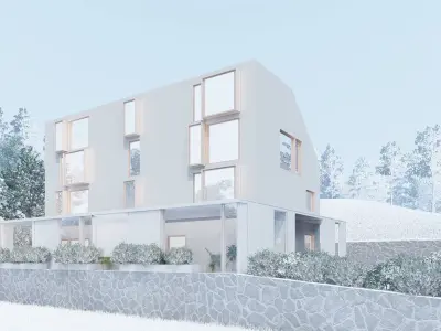 Modern House - Reconstruction 3D model