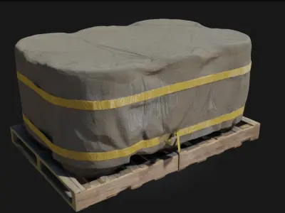 Warehouse  Versatile Industrial Space for Storage and Logistics 3D model
