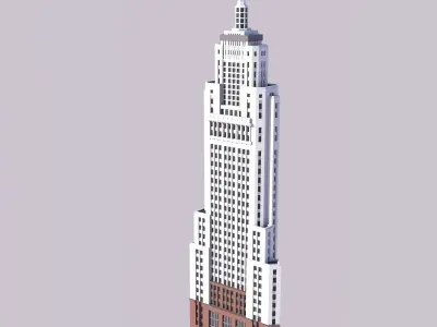 Altino Arantes Building 3D print model