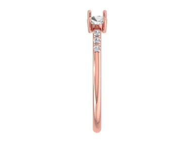 Women Light Weight Band Ring 3D print model 15