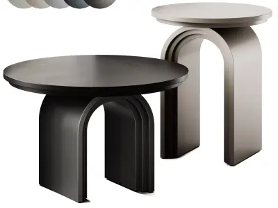 Diza Rainbow Coffee Table 3D model