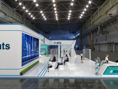 booth 14x19 3D model