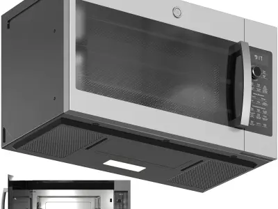 GE Appliance Collection 07 3D model