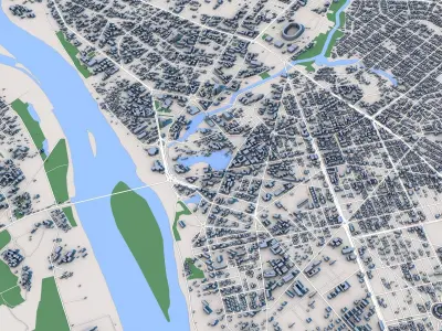 Ultimate 3D Cities Mega Pack 660 Models 3D model