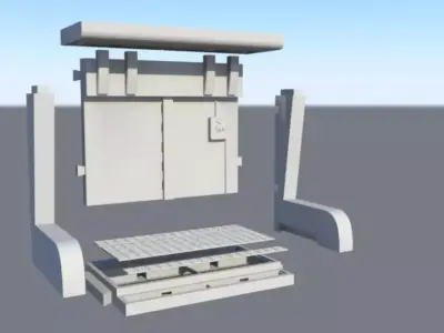 Jabba Trophy Wall 3D print model