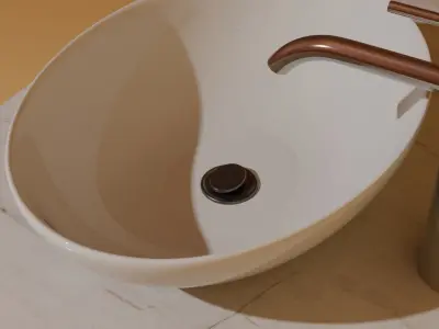 Bathroom Sink 3D model buy