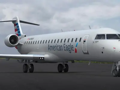  Bombardier CRJ700 American Eagle 