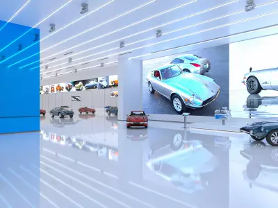 THE SPACE Dubai Event Venue High Poly 3D Model 3ds Max 3D model