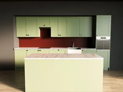 10-Kitchen10 matte 1 3D model