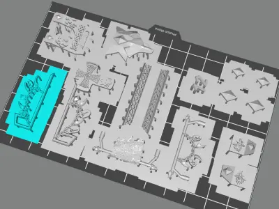 Wolf viking space marine ATV upgrades 3D print model