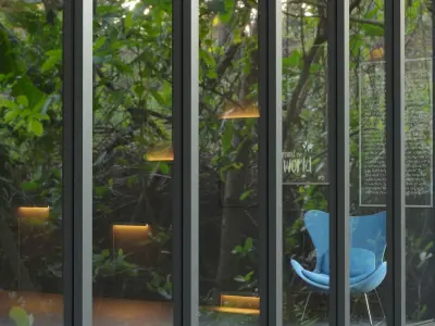 Forest view Scene for Corona Renderer Cinema 4D 3d model 3D model