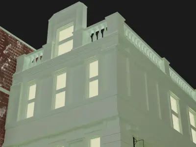 Old Building In London 3D model