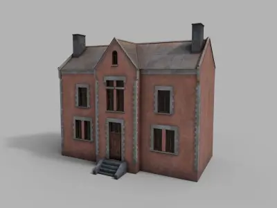 French house 3D model purchase