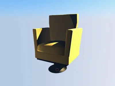 Simple Chair Free low-poly 3D model