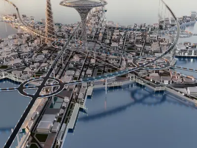 Future City 4001 3D model