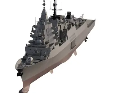 JAPANESE NAVY ADVANCED MULTIROLE DESTROYER 3D model