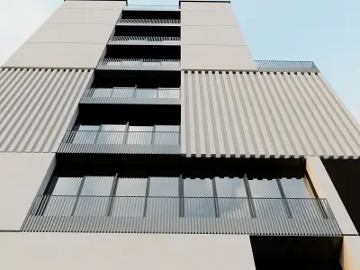 RESIDENTIAL BUILDING NO60 A 3D model