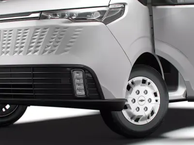Chevrolet Express Max L2H1 HQ Interior 2026 3D model