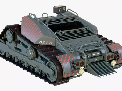 Military Tactical Sapper 017B M1 3D model