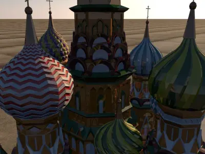 Saint Basils Cathedral 3D model