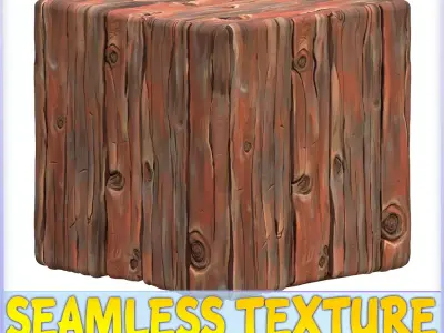 Stylized Wood Floor Seamless Texture Texture purchase