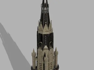 Nieuwe Kerk van Delft 3D model