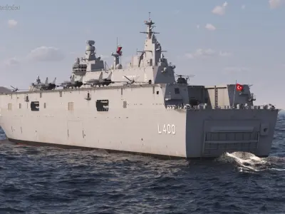  Aircraft Carrier TCG Anadolu L400 