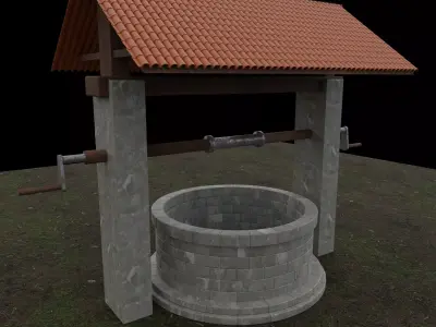 water well 3D model