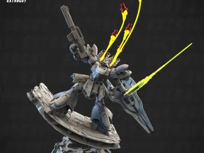 Wasabi Static Set 120mm 3D print model