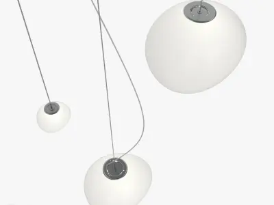 Foscarini Gregg Suspension Lamp 3D model