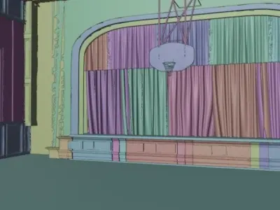 The Backyard Gym 3D model