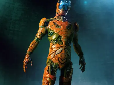 Costume1 orange and robot 3D print model