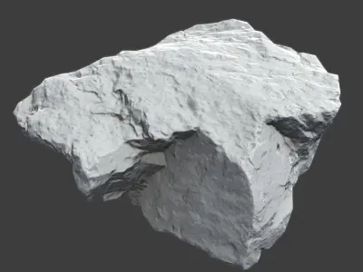 Mia Stone Low-poly 3D model