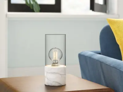 Barasinga Table Lamp - 2 Colour 3D model