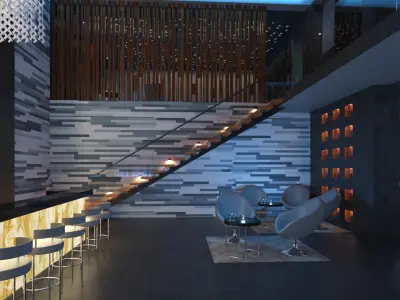  Contemporary Lounge Bar 