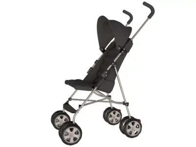 Baby Stroller 3D model
