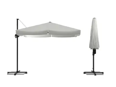 Umbrella Deck Parasol 3D model