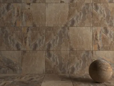 Stone Wall Tiles Key Stone Brown 80x80 Texture