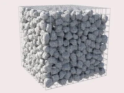 Gabion Cube 3D model