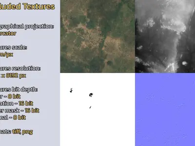 Abuja Nigeria City Landscape 3D Model 3D model