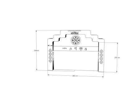 Foundation Day  3d model  3D model