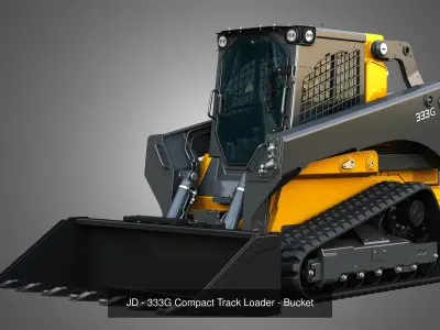 333G - 332G  Loaders  2 in 1 3D Model Pack