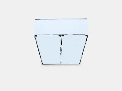 BESTA Storage combination with doors 66 Low-poly 3D model