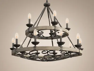 Kichler 3 Taulbee Lights Collection 3D model