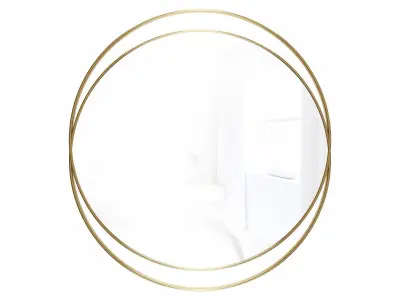 Mirror in a metal frame GZ-M1047 3D model